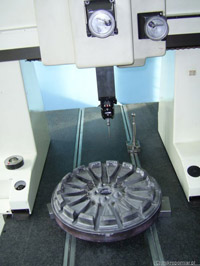 DEA CMM - measuring of component during personell training